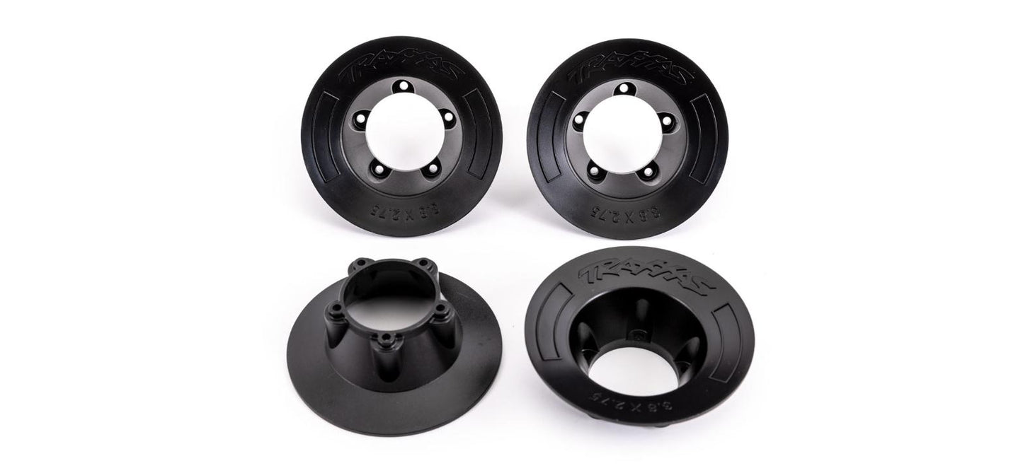 Traxxas 9569A Wheel Covers Gray