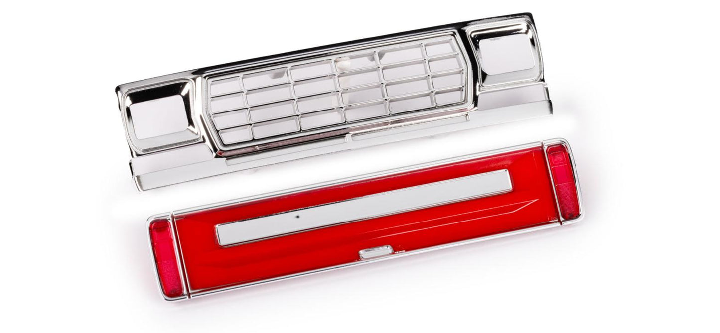 Traxxas 9819-RED TRX-4M F-150 Grille & Tailgate, Red