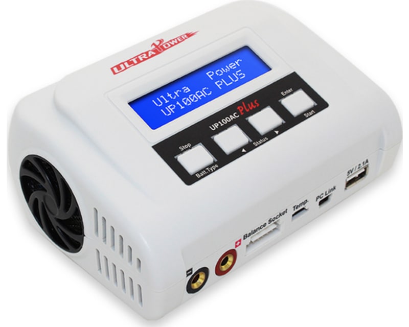 Ultra Power UP100AC Plus 100W AC/DC LiPo balance charger