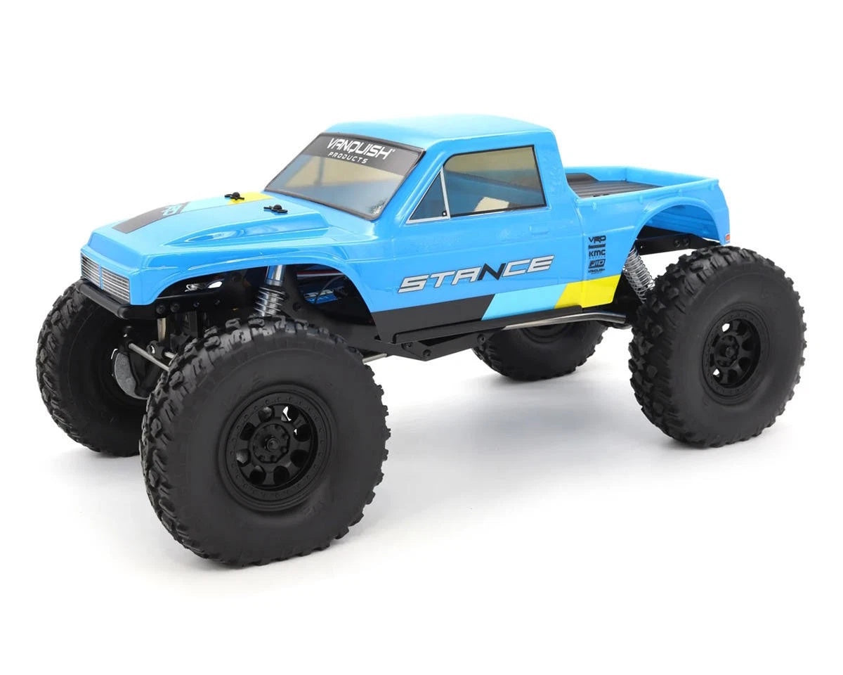 Vanquish VPS09009C VRD Stance 1/10 Portal Axle 4WD RTR Rock Crawler Blue.