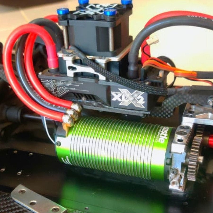 Castle Creations 1721 2400kV Sensored Speed Run & Drag Race Brushless Motor - PowerHobby