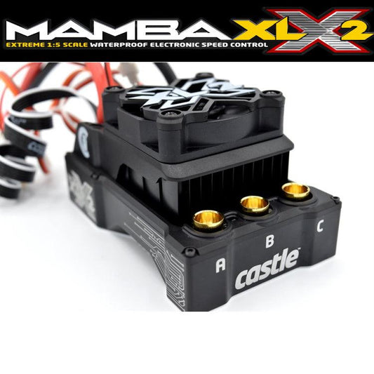 Castle Creations Mamba XLX2 8S 33.6V ESC 20A Peak BEC XLX 2 Speed Control - PowerHobby