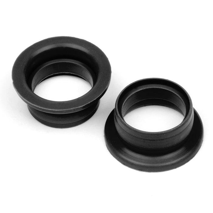 HPI 101002 Shaped Exhaust Gasket 21 Size Black (2) Trophy 3.5 Buggy/Truggy - PowerHobby
