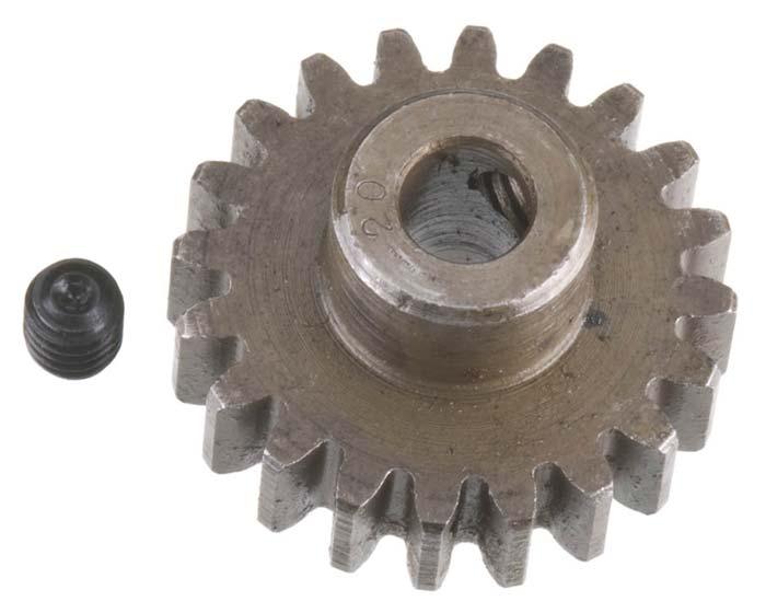 Robinson Racing 1220 Extra Hard Steel Mod 1 Pinion Gear w/5mm Bore 20T - PowerHobby