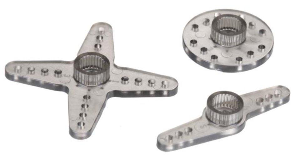 Great Planes GPMM1333 Servo Horn Set ElectriFly ES100 - PowerHobby