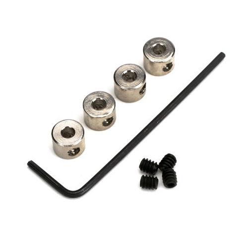 DuBro 138 Airplane Dura-Collars 3/32" (4) - PowerHobby