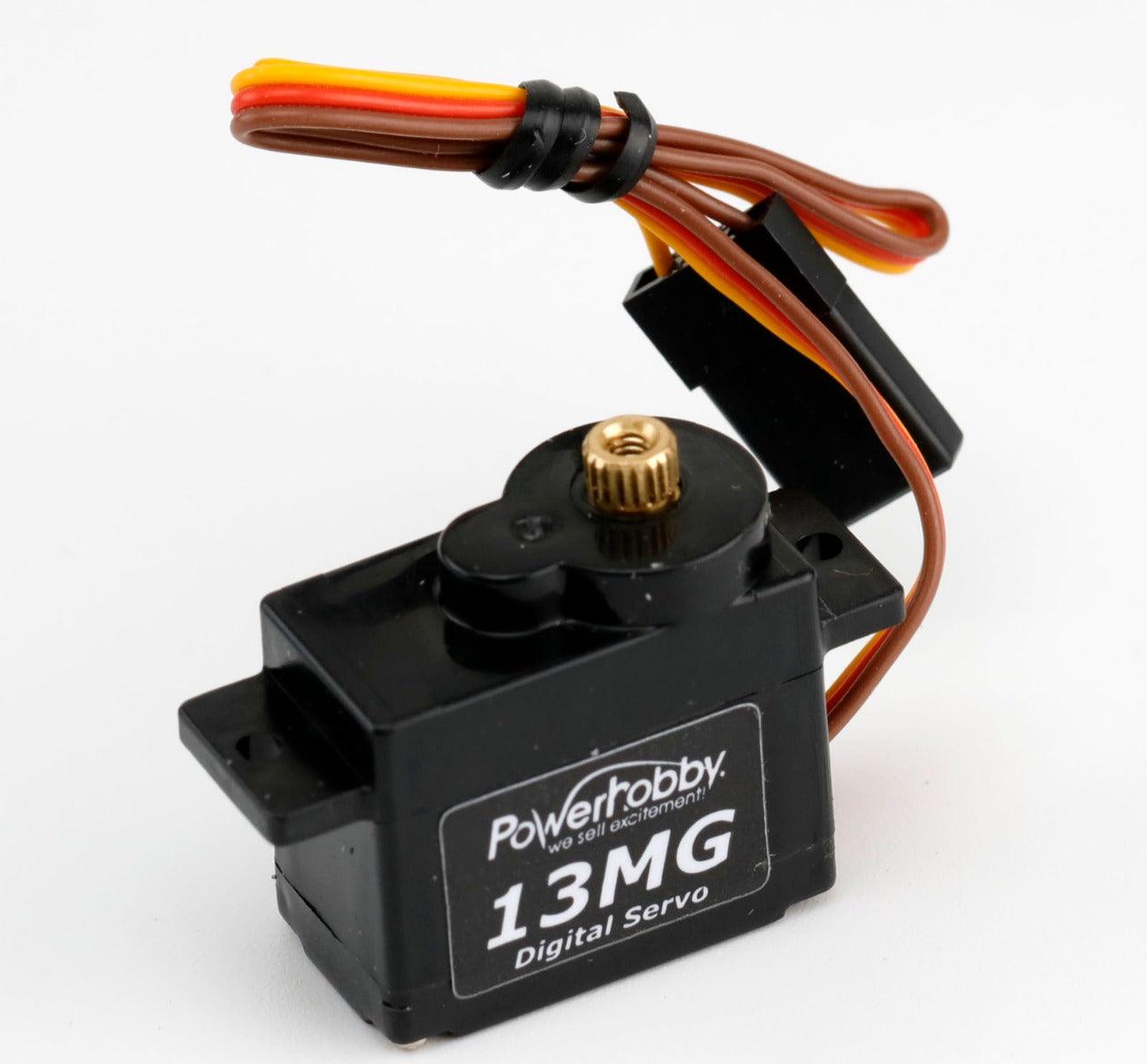 Powerhobby 13MG Hi Speed RC Drift Racing Micro Digital Servo 1/24 Crawler SCX24 - PowerHobby