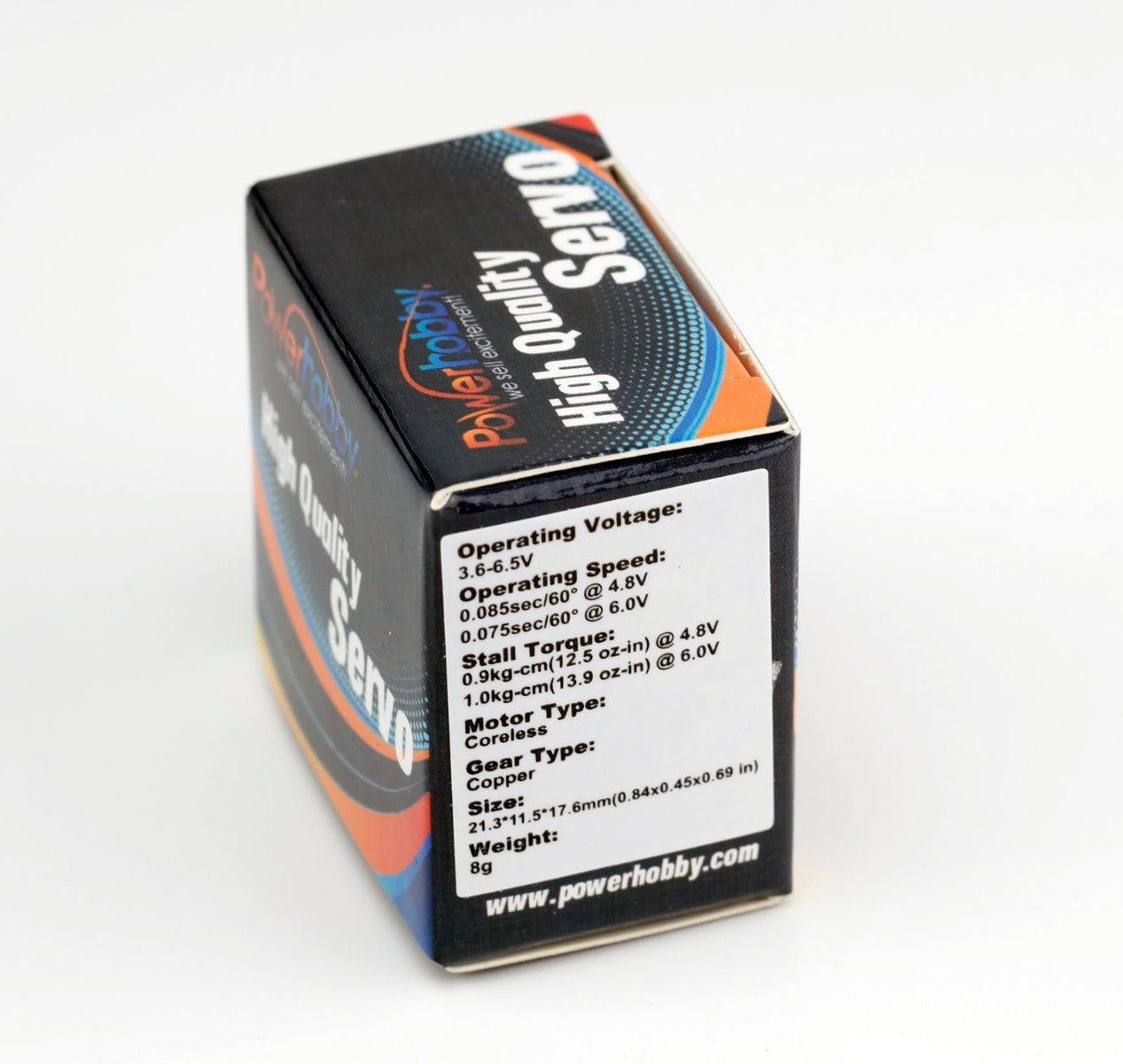 Powerhobby 13MG Hi Speed RC Drift Racing Micro Digital Servo 1/24 Crawler SCX24 - PowerHobby