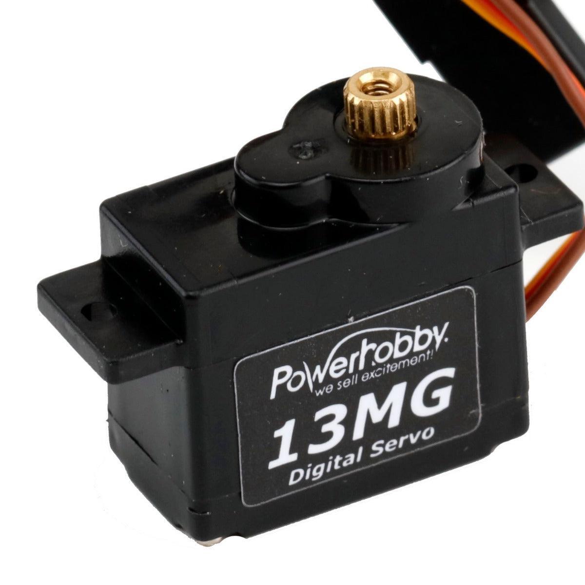 Powerhobby 13MG Hi Speed RC Drift Racing Micro Digital Servo 1/24 Crawler SCX24 - PowerHobby