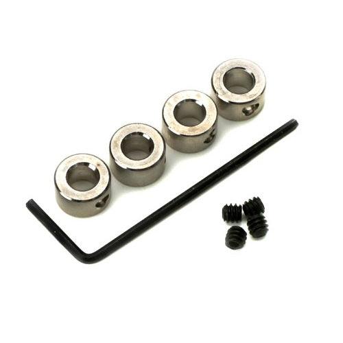 DuBro 141 Airplane Dura-Collars 3/16" (4) - PowerHobby