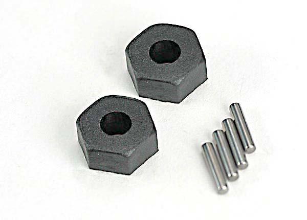 Traxxas 1654 Wheel Hex Hubs (2) Jato Slash Stampede - PowerHobby