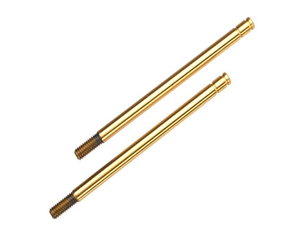 Traxxas 1664T Front TiNi Shock Shafts (2) Long Slash Rustler Stampede - PowerHobby