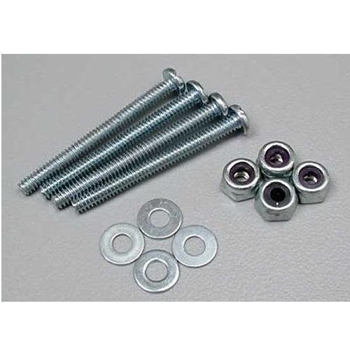 DuBro 176 Bolt Locknut Set 440 (4) for Airplanes / Hardware - PowerHobby