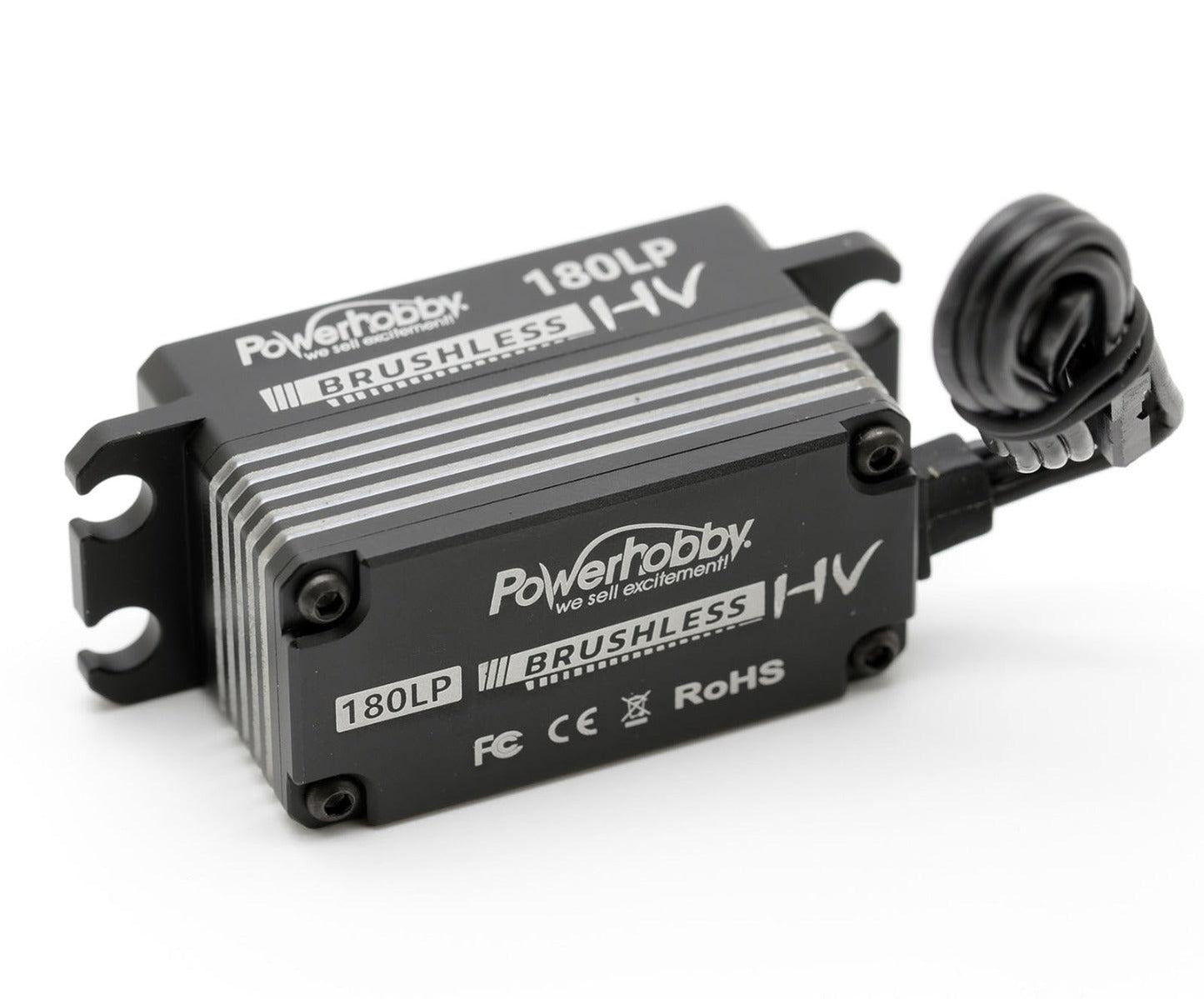 Powerhobby 180LP Low Profile High Speed Brushless Digital High Voltage Servo - PowerHobby
