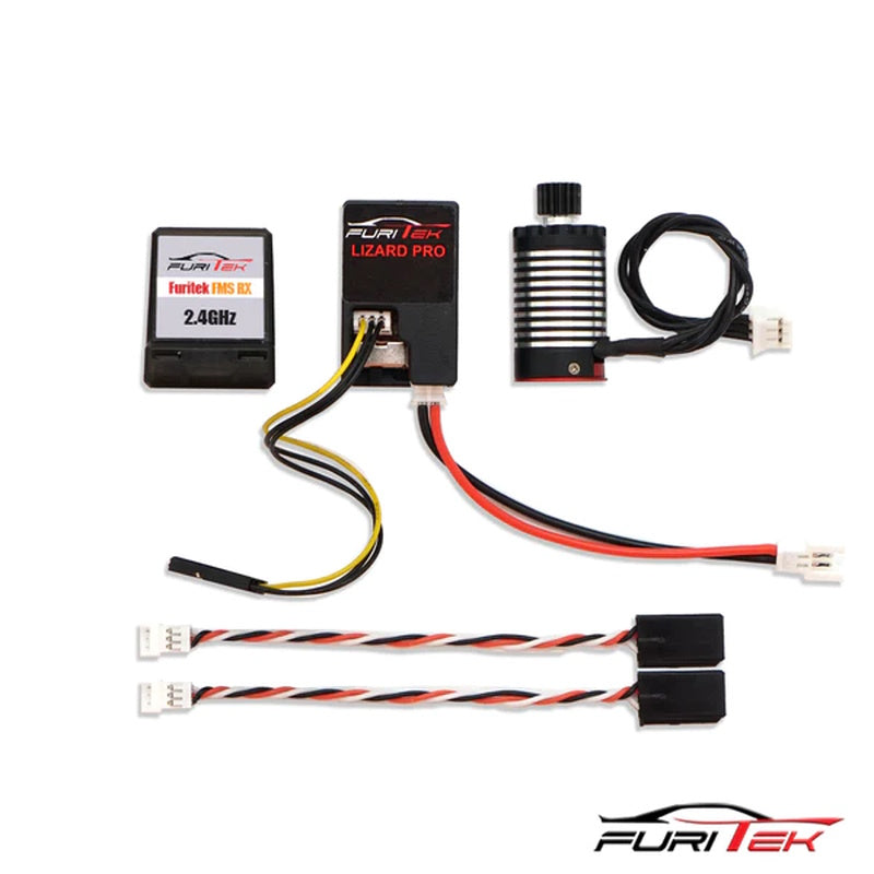 FURITEK FUR-2347 MONSTER BRUSHLESS POWER SYSTEM WITH RECEIVER FOR FCX24 SMASHER - PowerHobby