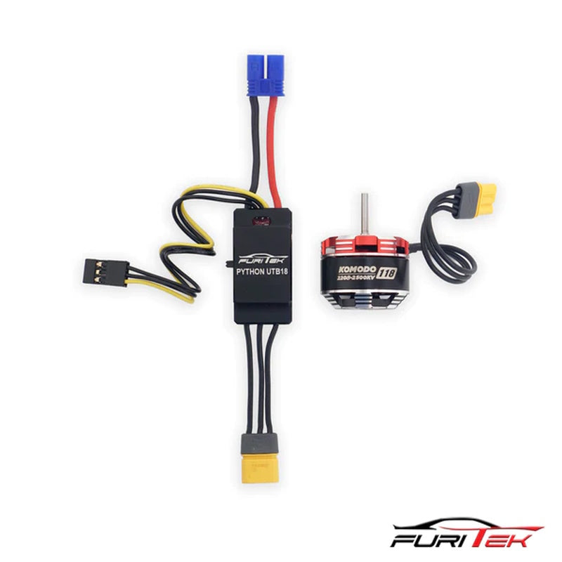 FURITEK FUR-2340 TORPEDO UTB18 BRUSHLESS POWER SYSTEM FOR AXIAL UTB18 CAPRA - PowerHobby