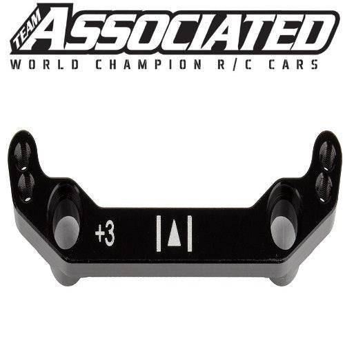 Associated 92257 RC10B74.1 Steering Rack, +3mm aluminum - PowerHobby