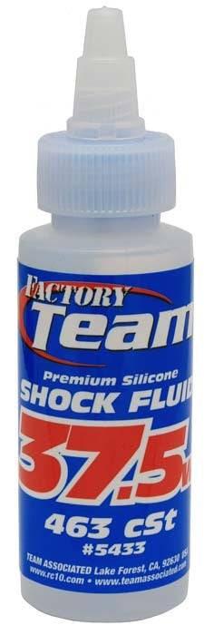 Associated 5433 Silicone Shock Fluid Oil 37.5 Weight 2 oz - PowerHobby