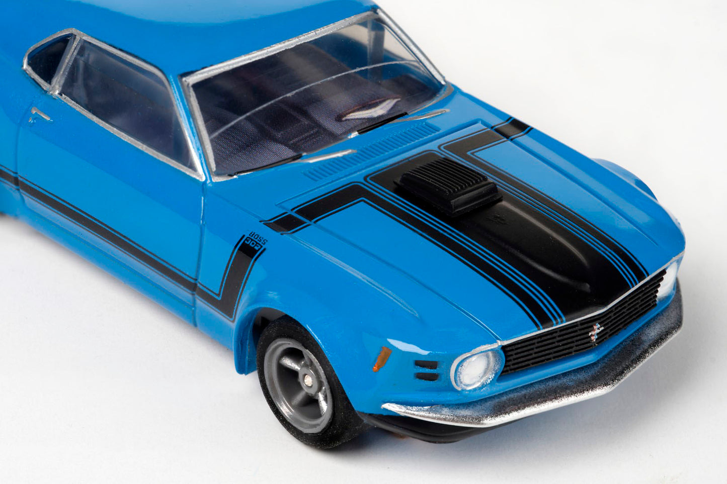 AFX 22026 Ford Mustang Boss 302 Blue MegeG+ Mega G+ Ho slot car AFX22026 - PowerHobby