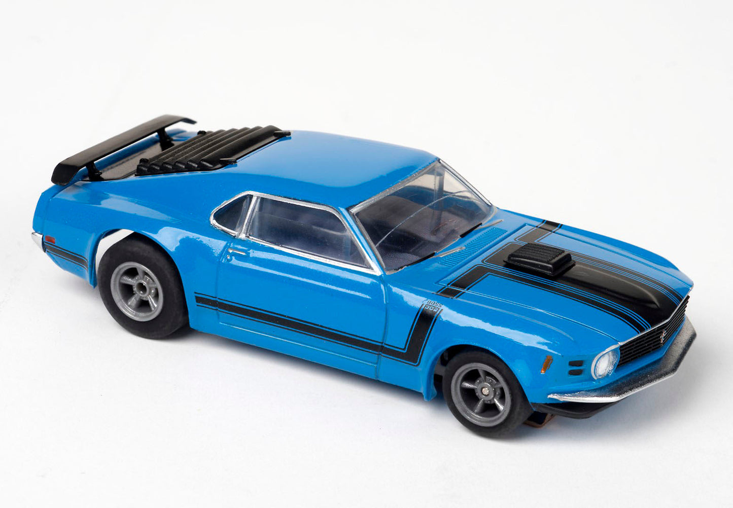 AFX 22026 Ford Mustang Boss 302 Blue MegeG+ Mega G+ Ho slot car AFX22026 - PowerHobby