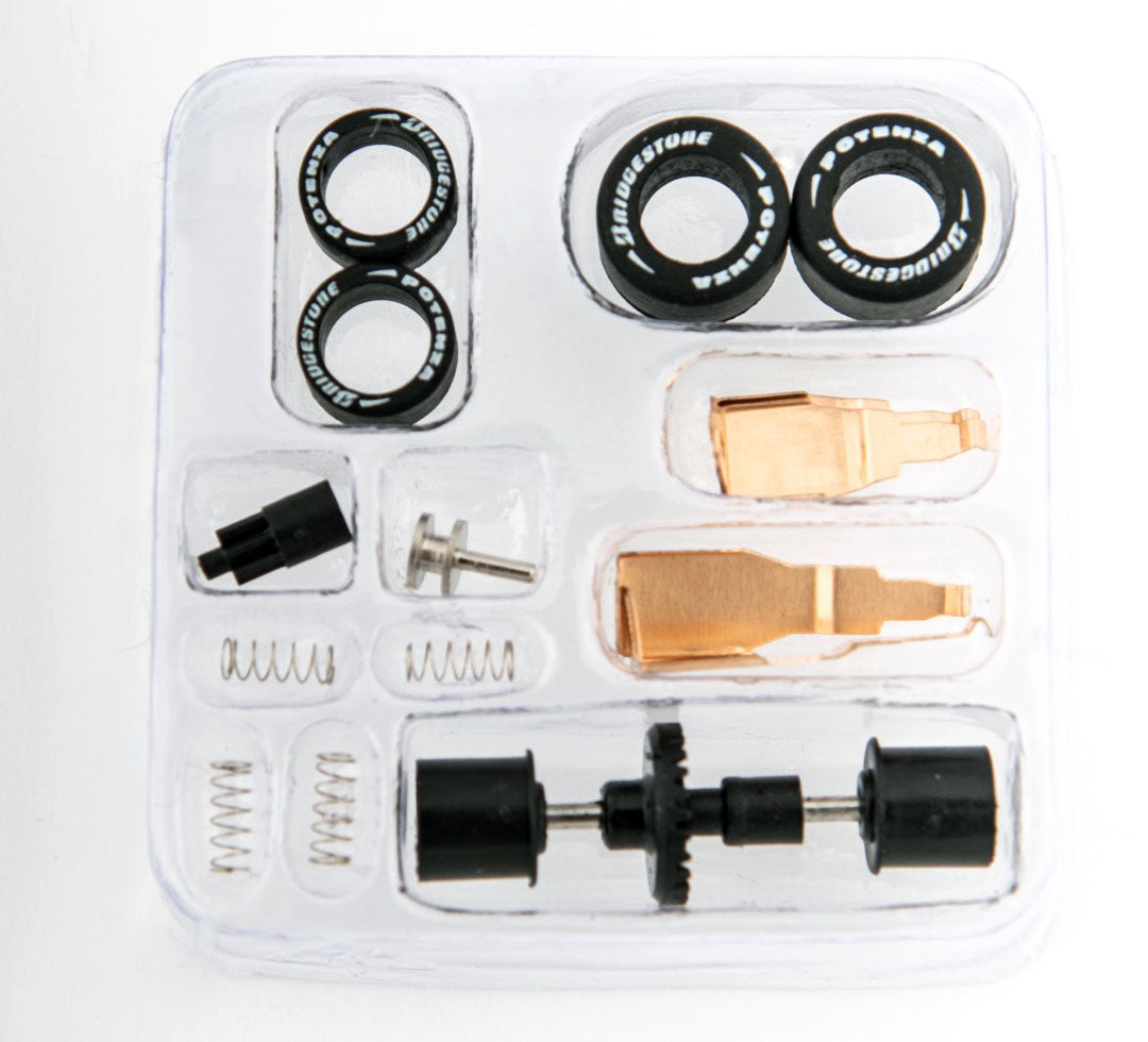 AFX 22036 MegaG+ Tune Up Kit 21020 Front Rear Tires gears Mega G+ HO - PowerHobby