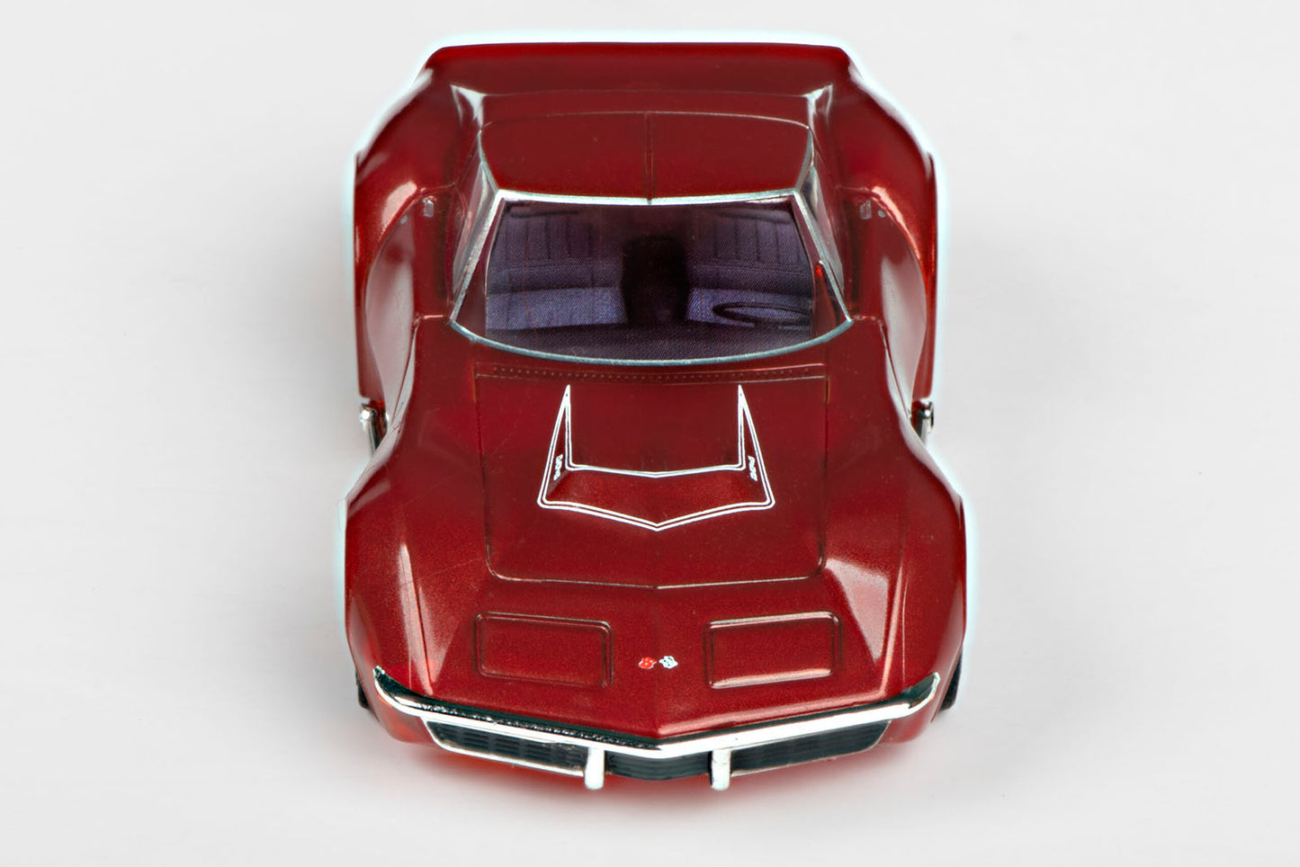 AFX 22038 1970 Corvette LT1 Red Metallic Mega G+ HO Scale Slot Car - PowerHobby