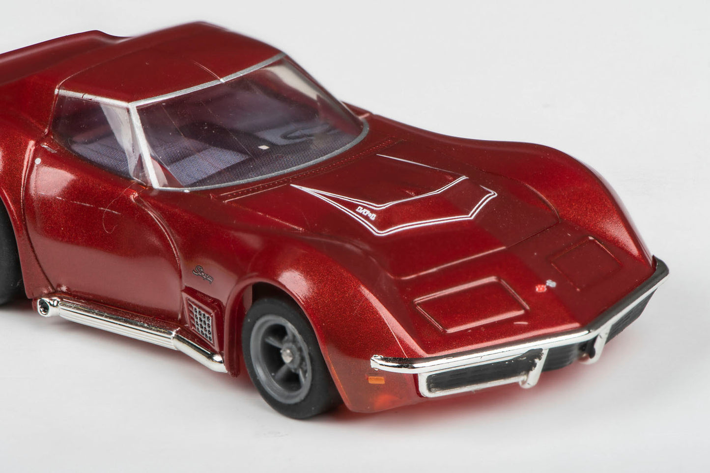 AFX 22038 1970 Corvette LT1 Red Metallic Mega G+ HO Scale Slot Car - PowerHobby