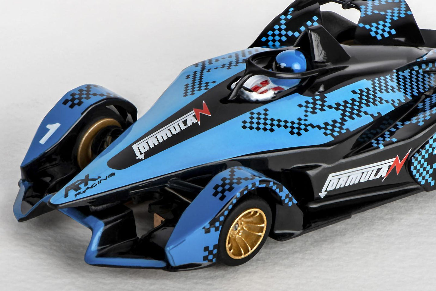AFX 22039 Formula N Black & Blue Mega G+ MegaG Plus HO Slot Car - PowerHobby