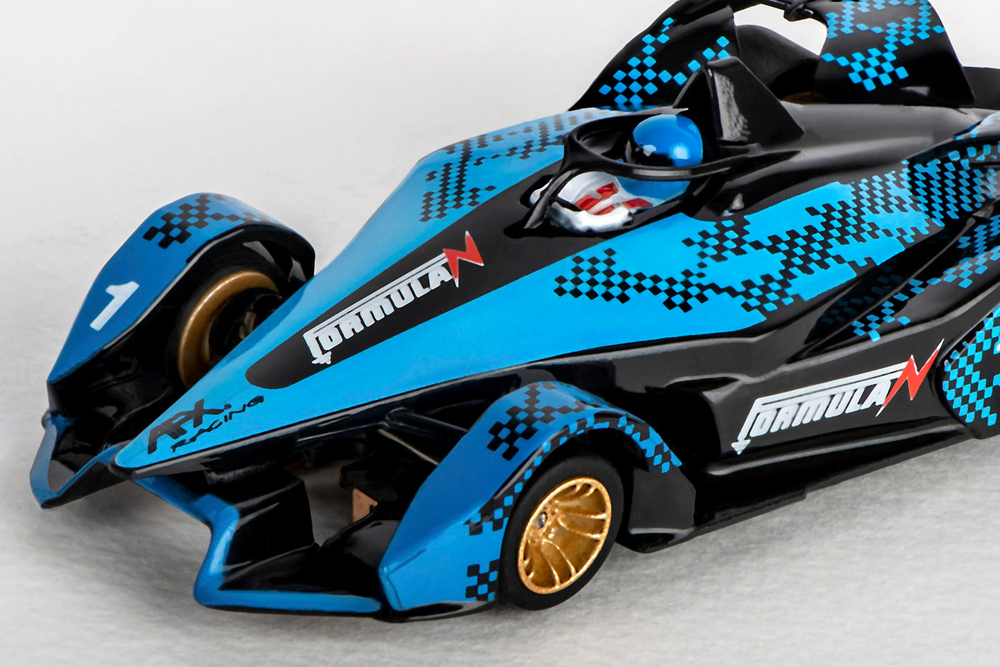 AFX 22039 Formula N Black & Blue Mega G+ MegaG Plus HO Slot Car - PowerHobby