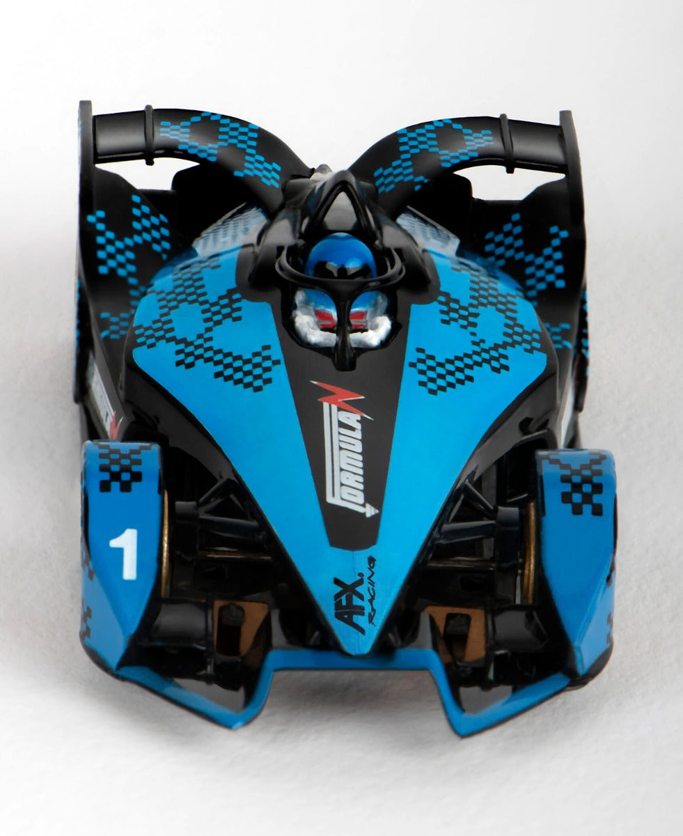 AFX 22039 Formula N Black & Blue Mega G+ MegaG Plus HO Slot Car - PowerHobby