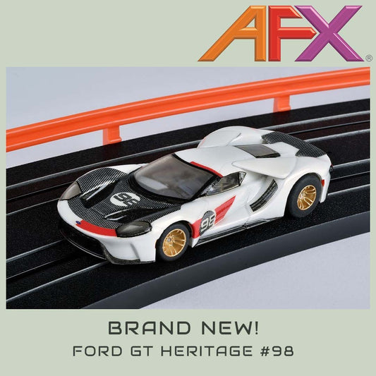 AFX 22044 Ford GT Heritage #98 Mega G+ Ho slot car AFX22044 MegeG+ - PowerHobby