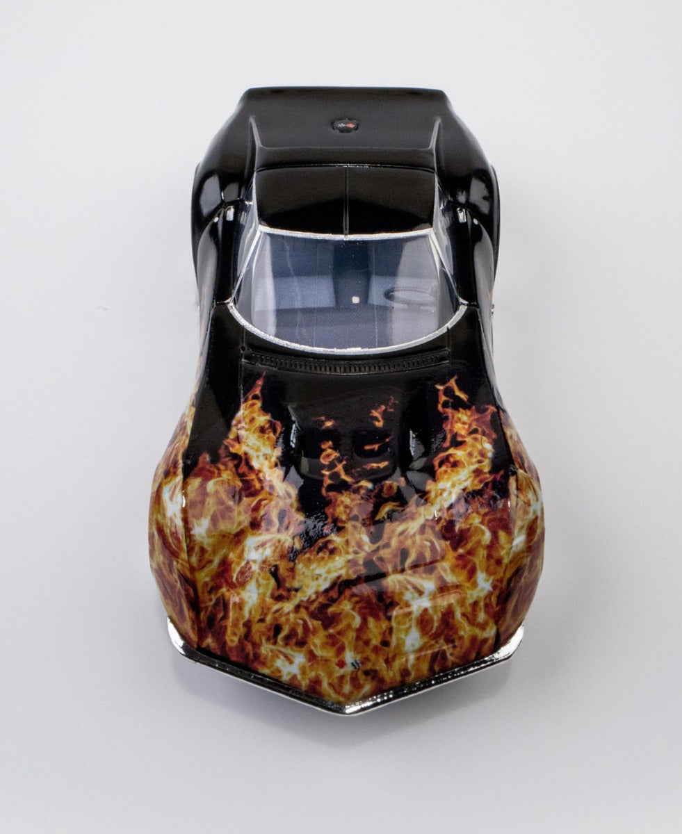 AFX 22051 1968 Chevy Corvette L88 427 Black Flame Mega G+ HO Slot Car AFX22051 - PowerHobby