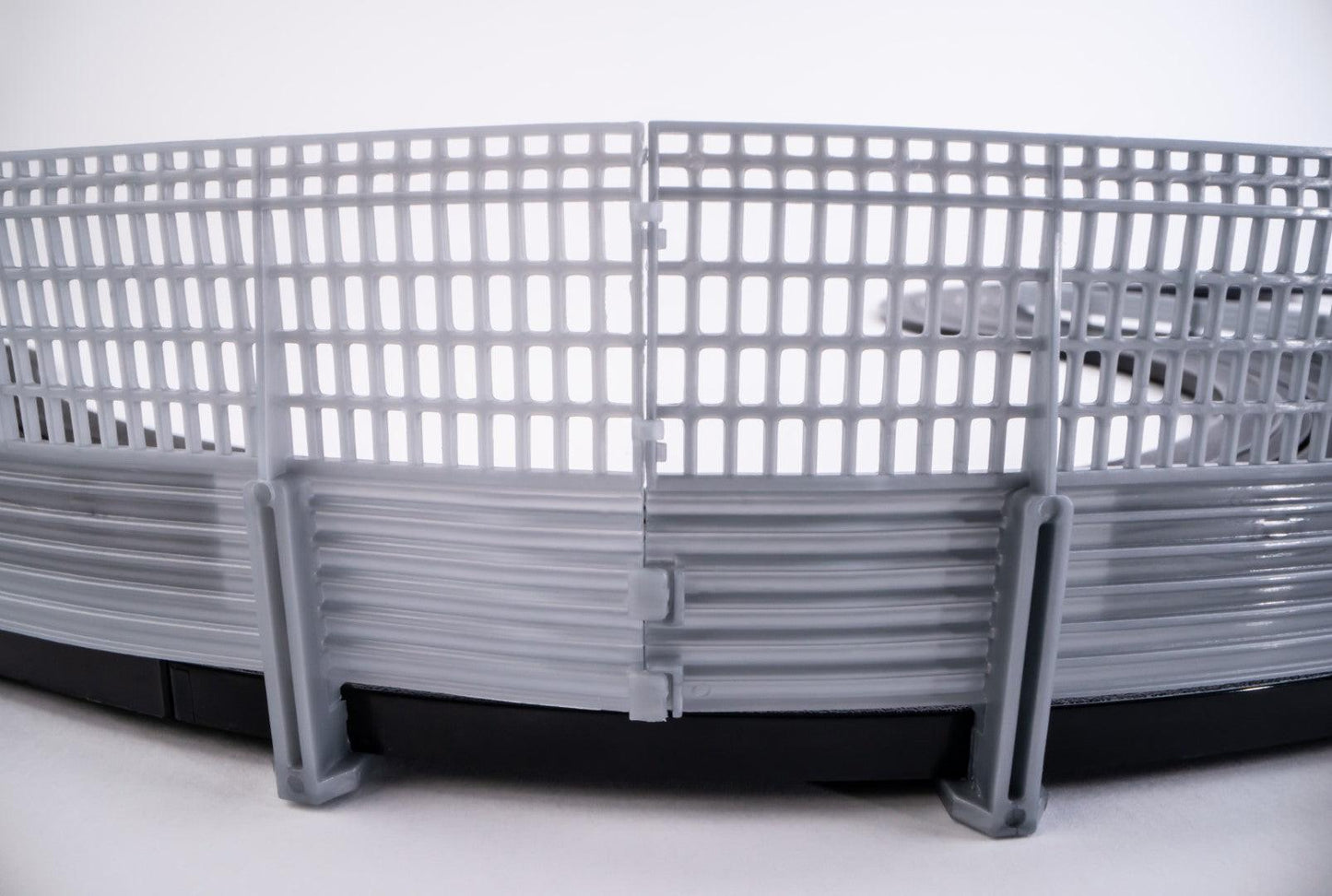 AFX Racing 22054 Catch Fence 14" Sections 8pcs HO Slot Car Track Accessories - PowerHobby