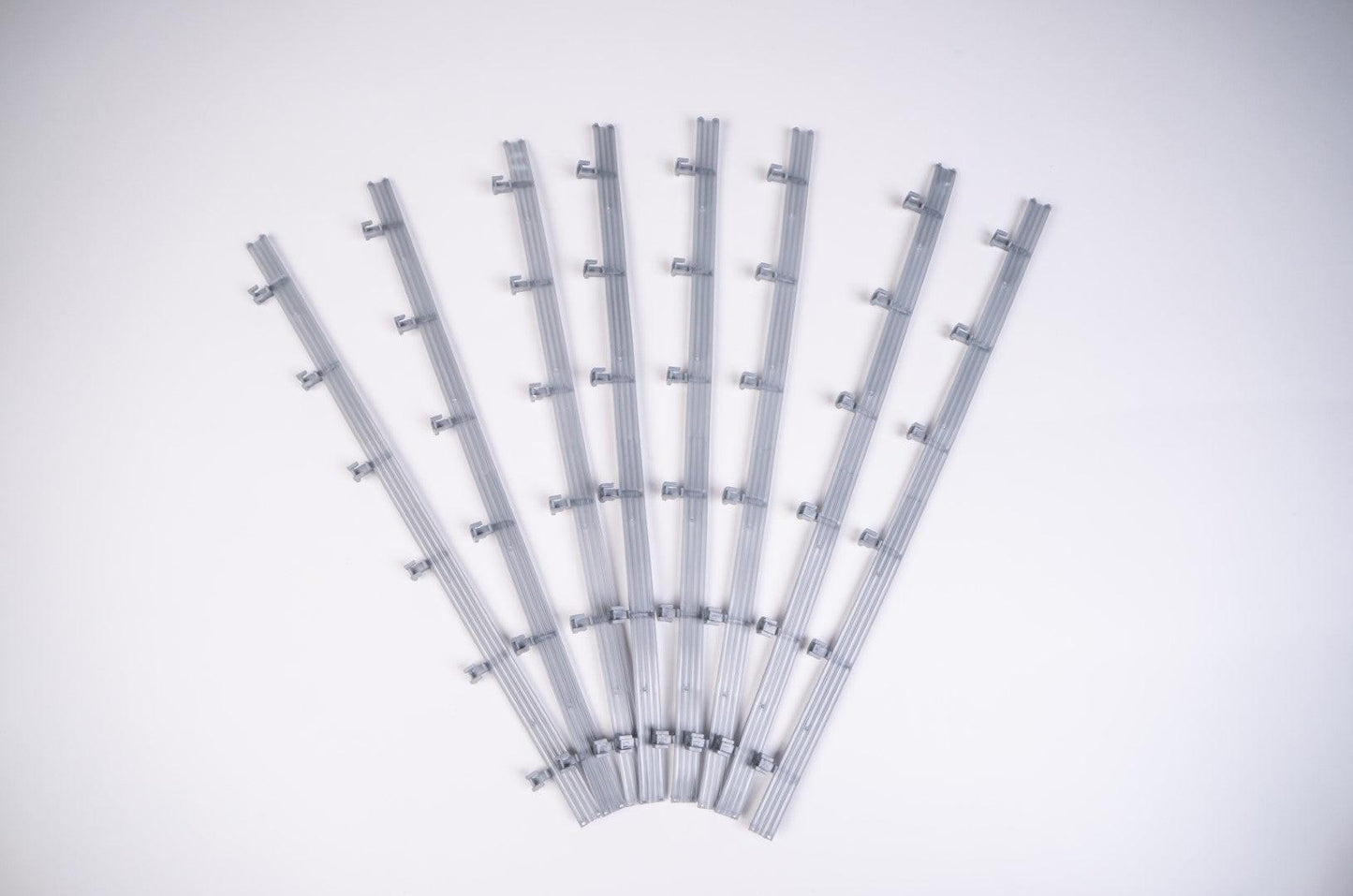 AFX 22072 Armco Barriers 14" Sections 8pcs HO Slot Car Track Accessories - PowerHobby