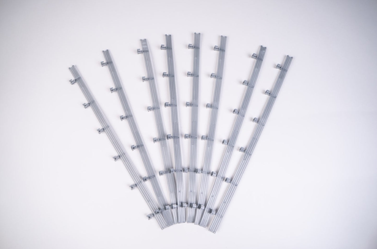 AFX 22072 Armco Barriers 14" Sections 8pcs HO Slot Car Track Accessories - PowerHobby