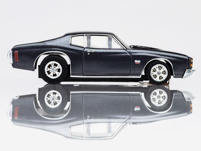 AFX 1972 Chevelle SS454 Black 22087 HO Scale Slot Car MegaG Mega G+ - PowerHobby