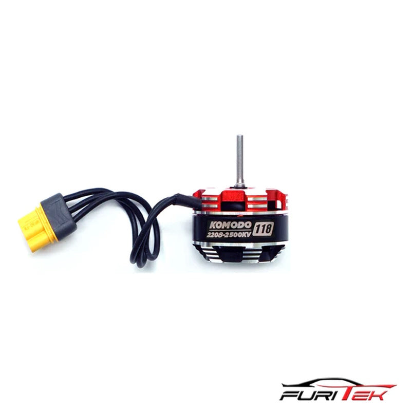 FURITEK FUR-2345 KOMODO 2208 2500KV BRUSHLESS MOTOR FOR AXIAL UTB18 CAPRA - PowerHobby