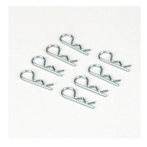 Dubro 2257 Steel Body Klips / Clips Large (8pcs) - PowerHobby