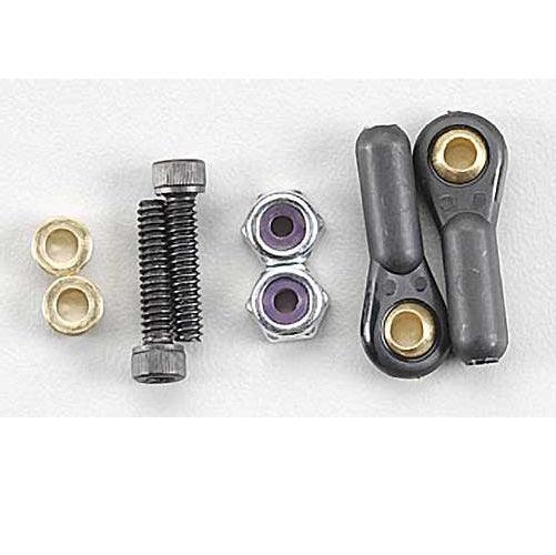 DuBro 2268 Heavy Duty Ball Links 6-32 (2) for Airplanes / pushrod connectors - PowerHobby