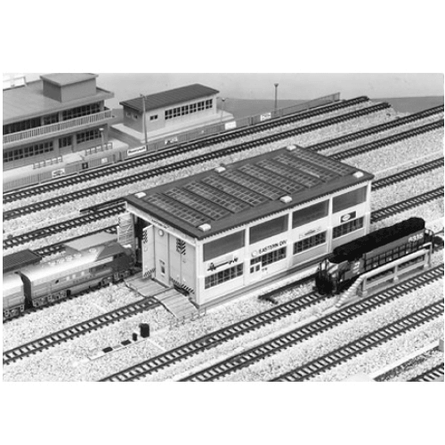 Kato 23-300 N Scale Long Engine House Kit UniTrack - PowerHobby