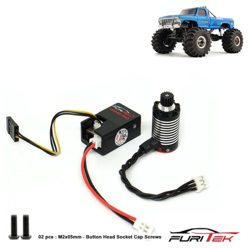 FURITEK FUR-2346 MONSTER BRUSHLESS POWER SYSTEM FOR FCX24 SMASHER - PowerHobby
