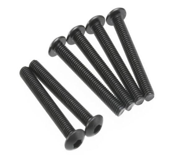 Traxxas 2591 Screws 3x23mm Button-Head Machine Hex Drive (6) - PowerHobby