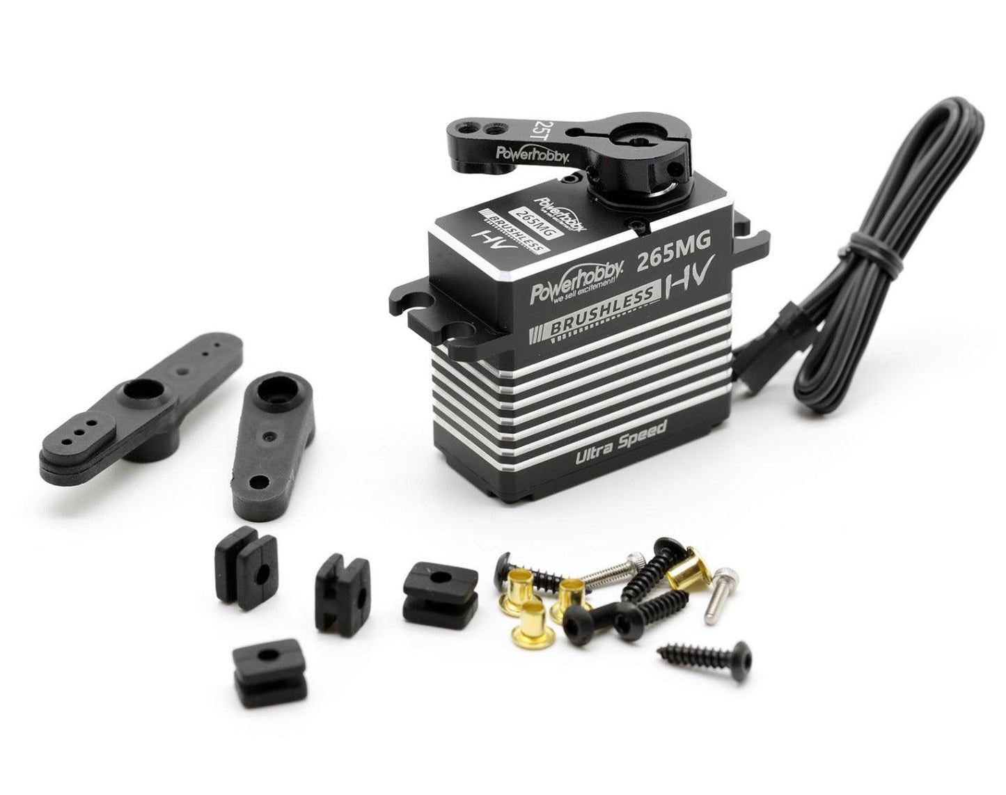 Powerhobby 265MG Ultra Fast High Speed Brushless Digital High Voltage Servo - PowerHobby