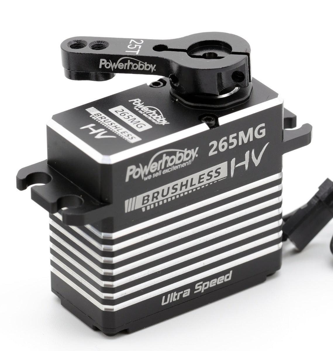Powerhobby 265MG Ultra Fast High Speed Brushless Digital High Voltage Servo - PowerHobby