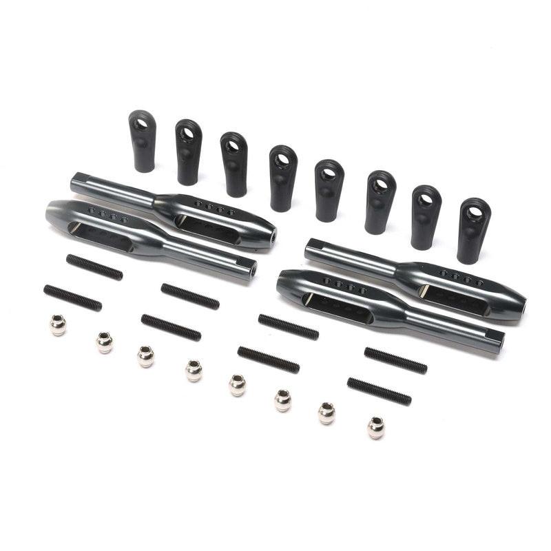 Team Losi Racing TLR144001 LwrShck Mount 4-Link BarSet 13.5" 4 LMT TTLMT - PowerHobby