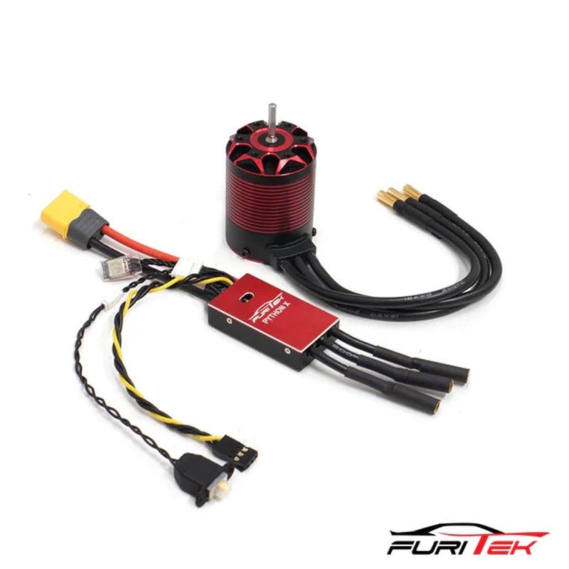 FURITEK FUR-2352 PYTHON X BRUSHED/BRUSHLESS ESC W/PERENTIE FOR 1/10 RC CRAWLERS - PowerHobby