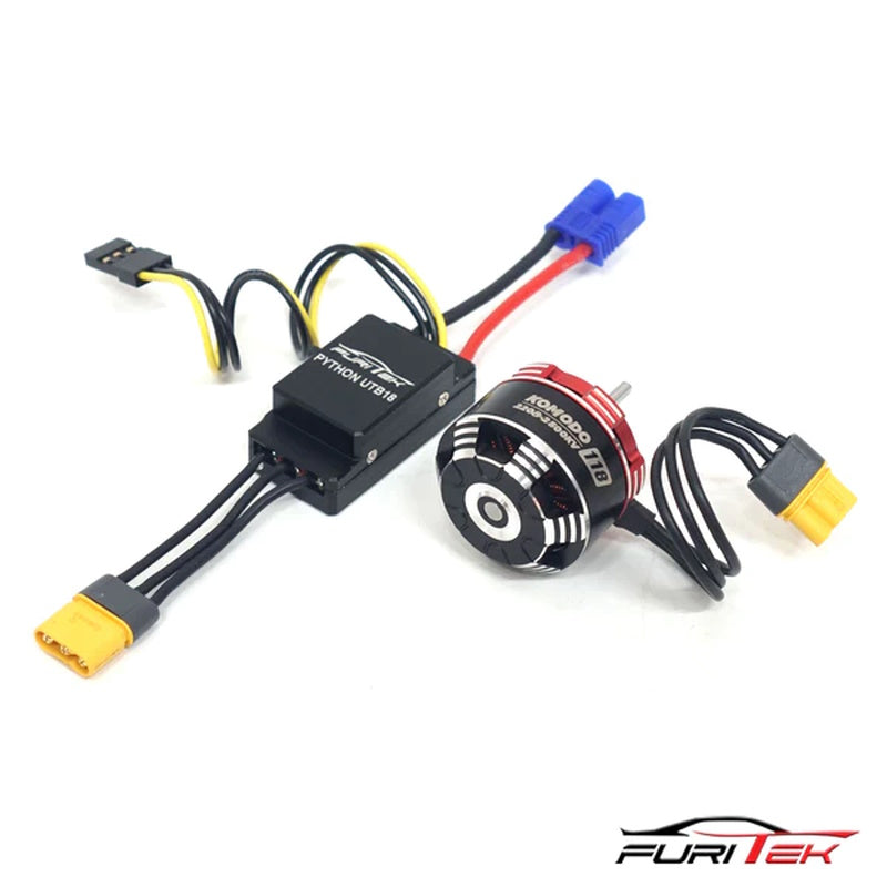 FURITEK FUR-2340 TORPEDO UTB18 BRUSHLESS POWER SYSTEM FOR AXIAL UTB18 CAPRA - PowerHobby
