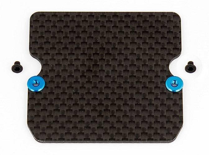 Associated 91761 Graphite Servo Plate RC10B6.1 RC10B6.1D RC10SC6.1 RC10T6.1 - PowerHobby