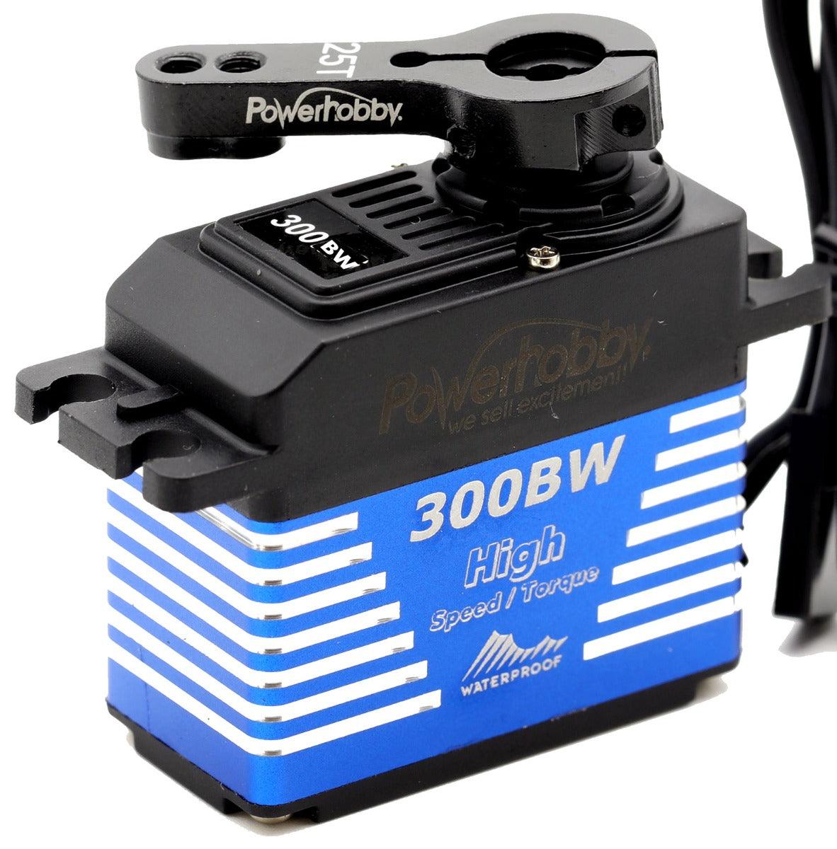 Powerhobby 300BW Waterproof Brushless High Speed Torque Digital Servo - PowerHobby