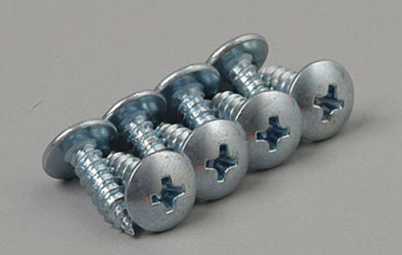 Great Planes GPMQ3166 Sheet Metal Screws Phillips 8x1/2" (8) - PowerHobby